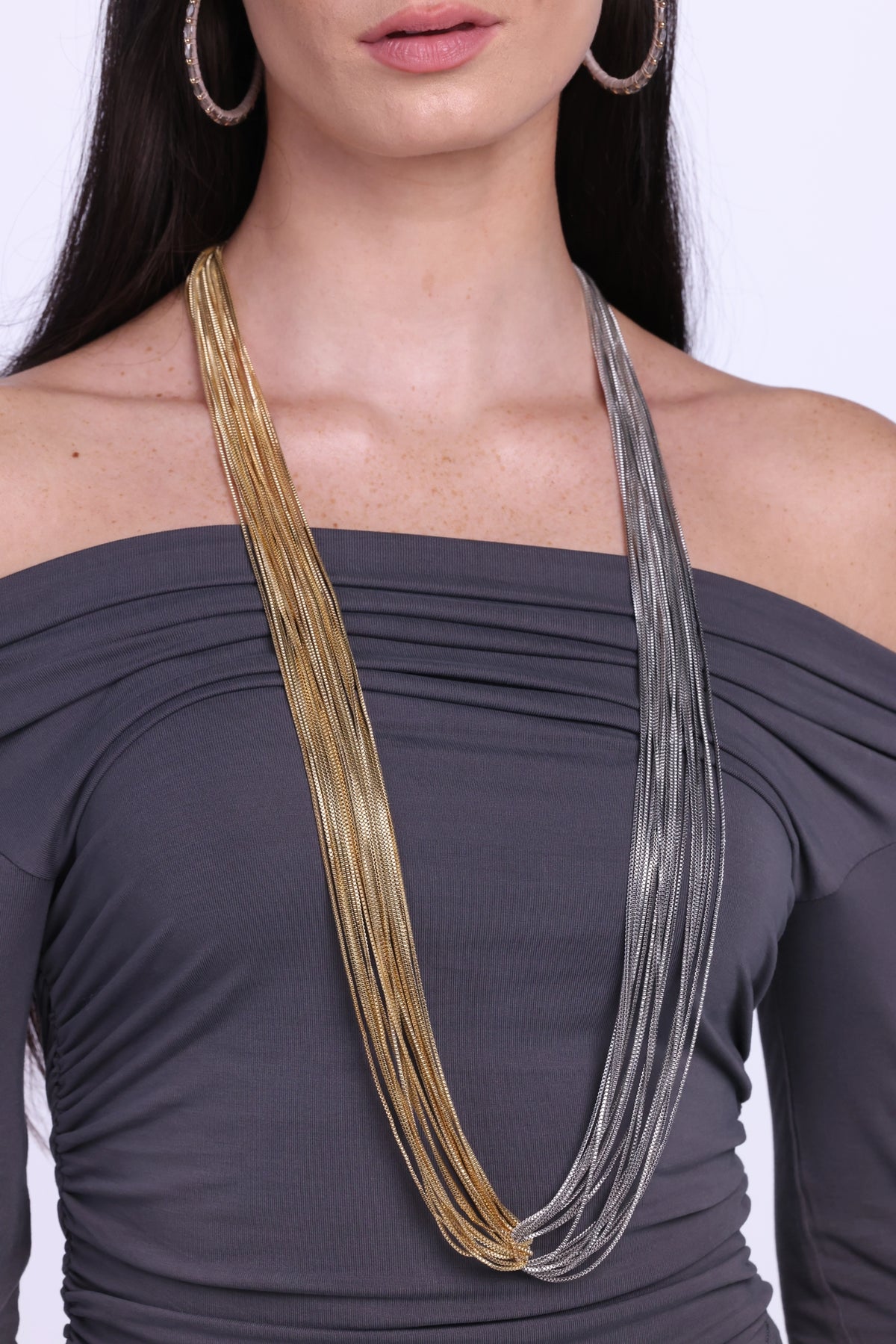 Mixed-Metal Necklace