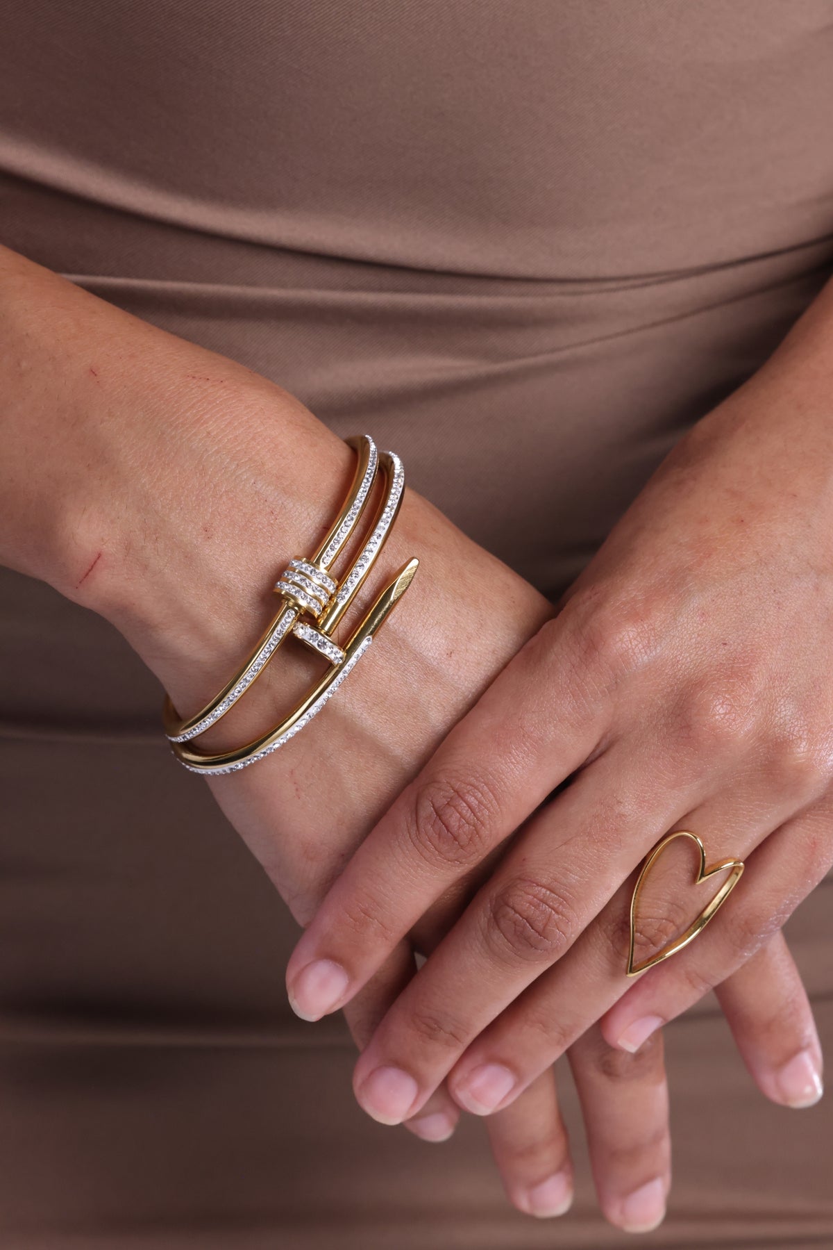 Gold Heart Ring
