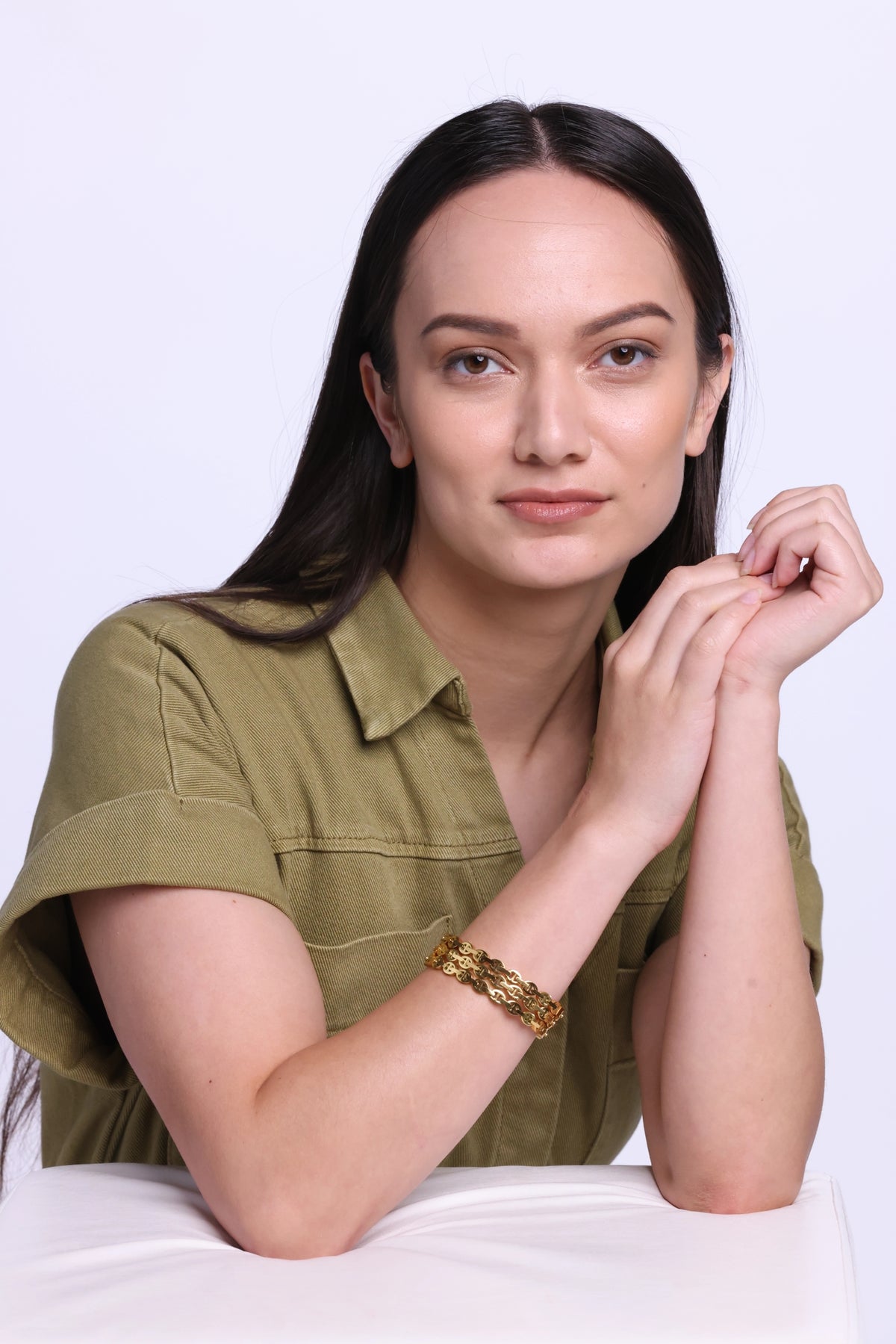 Gold Link Bracelet