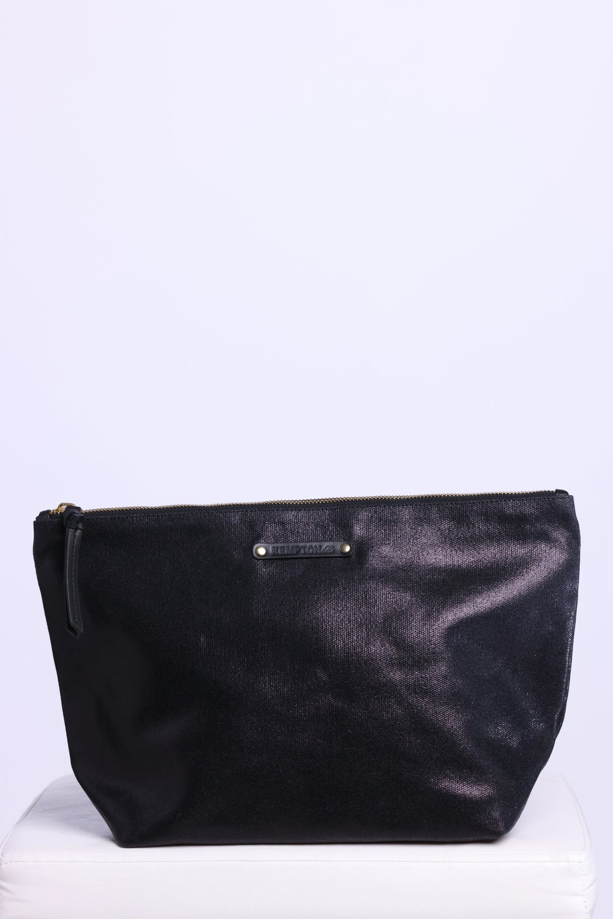 Italian Leather Sheen Clutch
